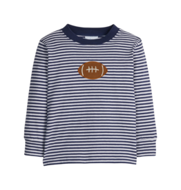 Little English Applique T-Shirt- Football