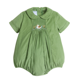 Little English Mallard Chest Smocked Bubble