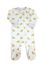 Lulu Bebe LLC Pima Tiger Footie