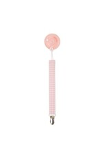 The Beaufort Bonnet Company Parker Paci Clip Pink Greenbrier Gingham