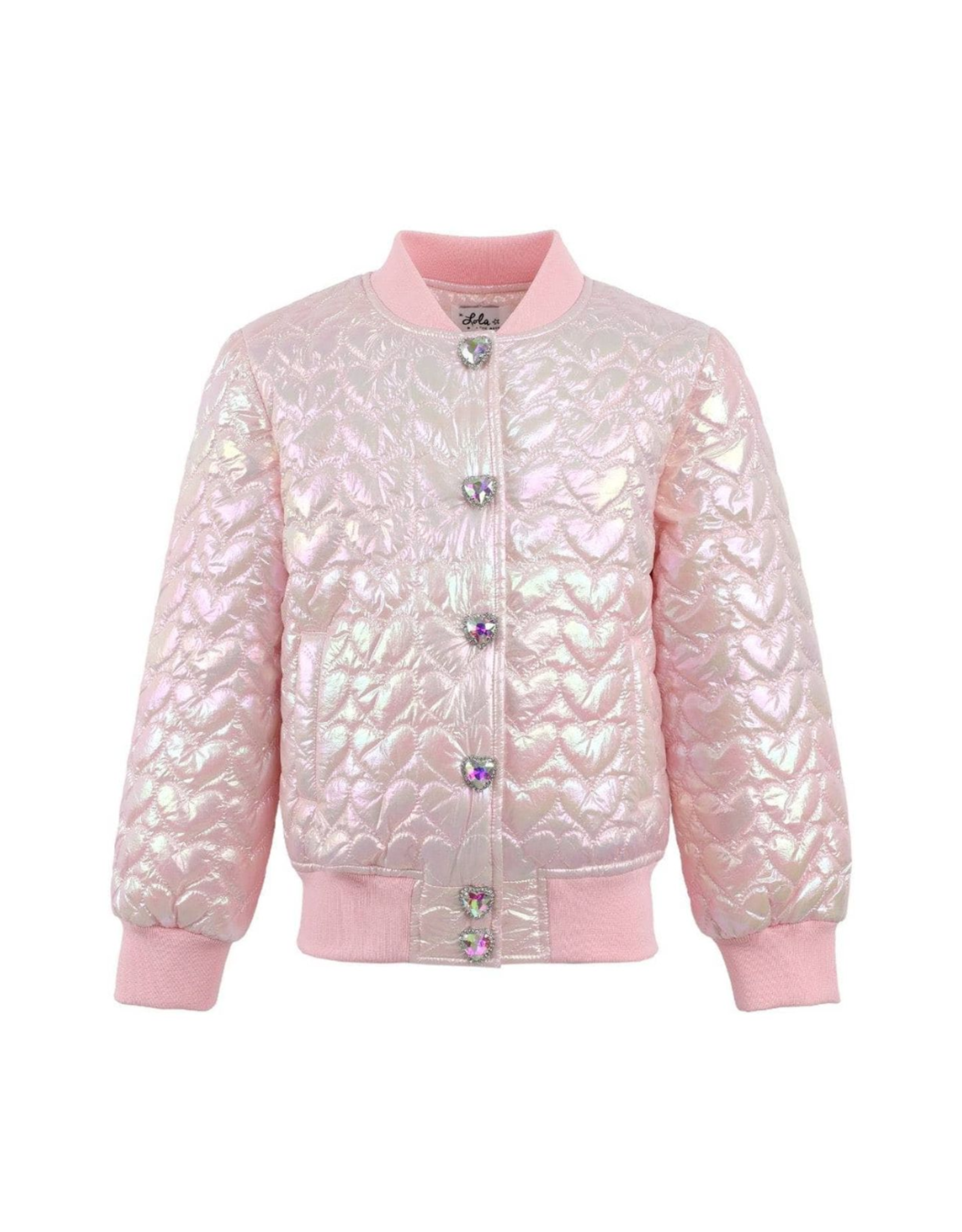 Lola and the Boys I Love You Hologram Jacket