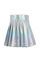 Lola and the Boys Hologram Shimmer Skirt