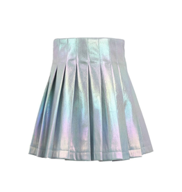 Lola and the Boys Hologram Shimmer Skirt