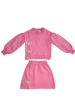 Lola and the Boys Pretty in Pink Bow Set