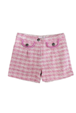 Lulu Bebe LLC Pink Tweed Shortie