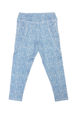 Honesty Mini Blue Floral Leggings