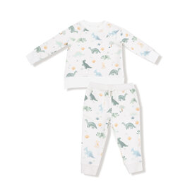 Angel Dear Dinos French Terry Jogger Set