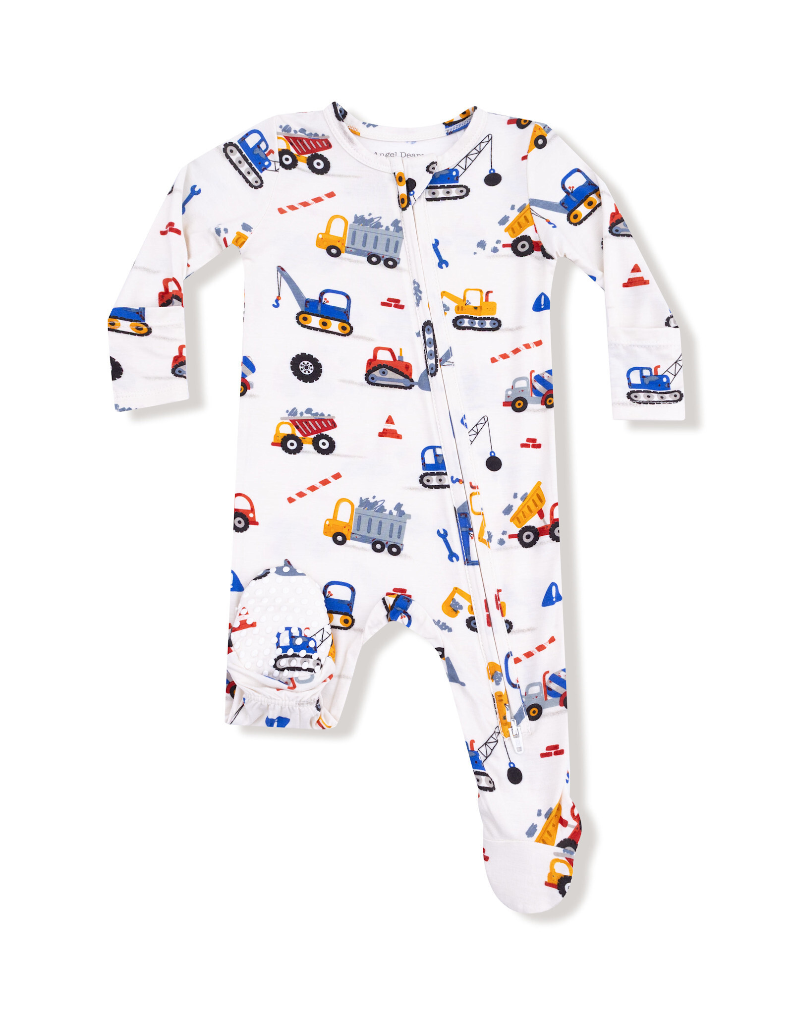Angel Dear Crayon Construction - 2 Way Zipper Footie