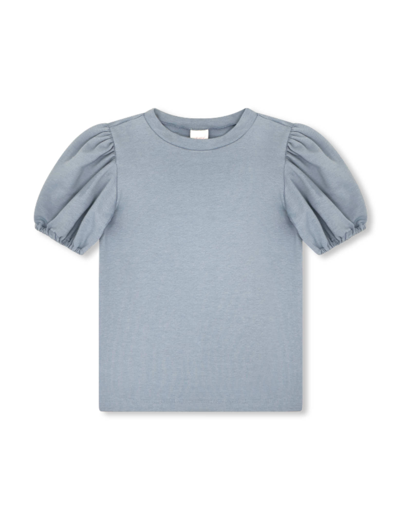 Set Proper Jane Blouse - Lake Blue Knit