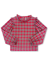 Set Proper Evelyn Blouse Long Sleeve, Hawthorn Plaid