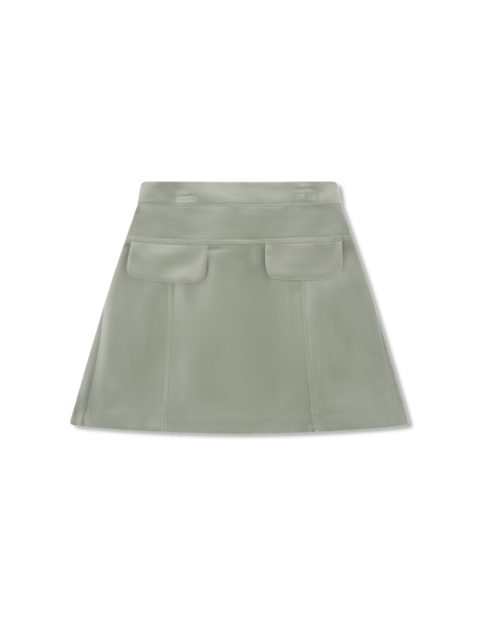 Set Proper Claire Skirt - Leyland Green Velvet