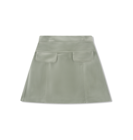 Set Proper Claire Skirt - Leyland Green Velvet