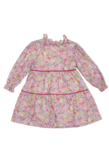 The Oaks Zoe Dress Rasberry Floral