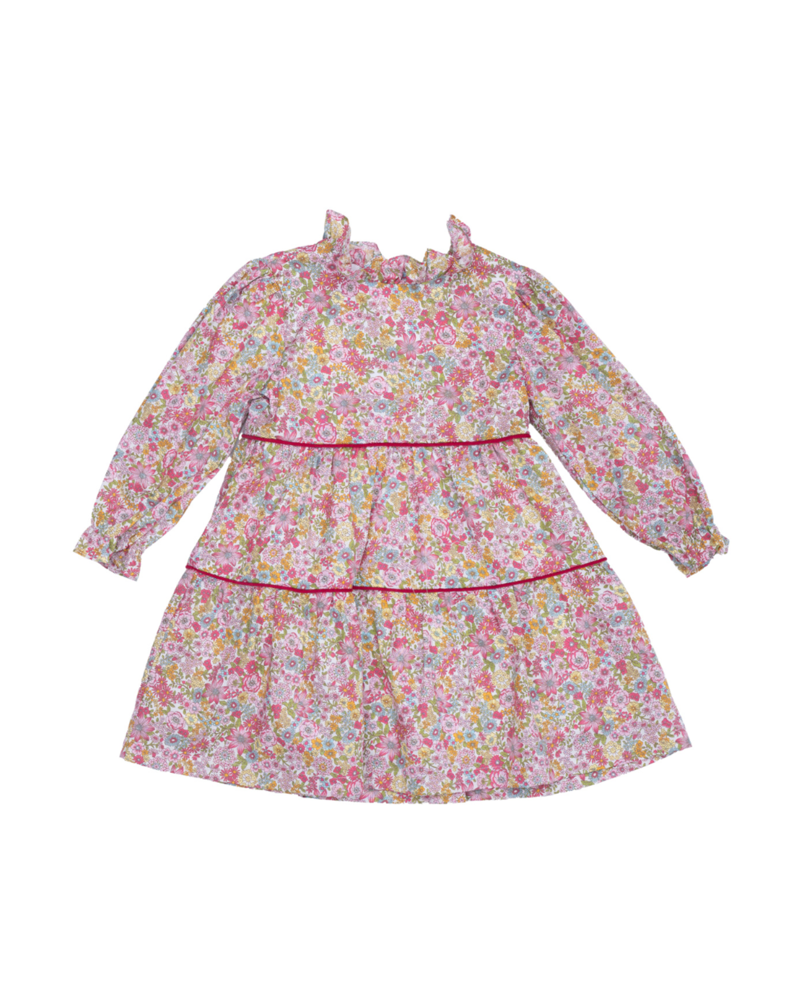 The Oaks Zoe Dress Rasberry Floral