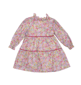 The Oaks Zoe Dress Rasberry Floral