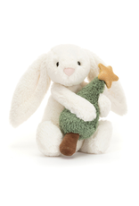 Jelly Cat Bashful Bunny With Christmas Tree