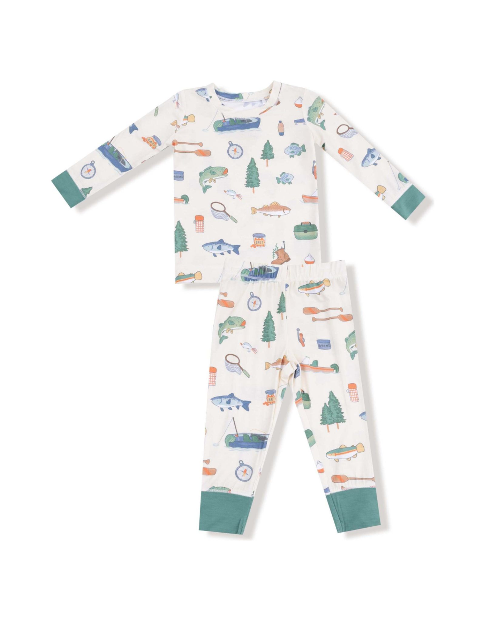 Angel Dear Fishing Things L/S Loungewear Set