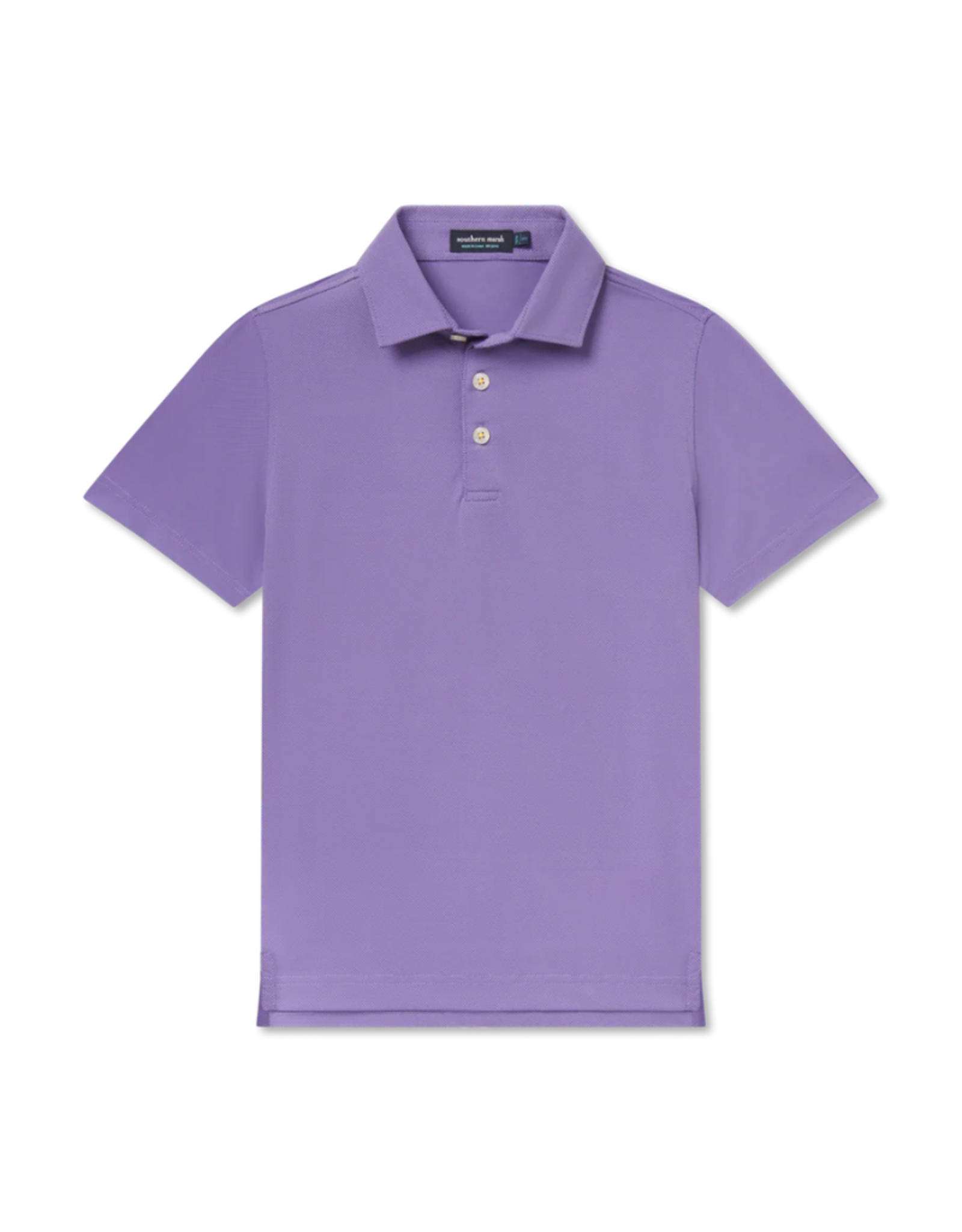 Southern Marsh Youth Varsity Performance Polo Purple/Yellow