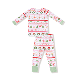 Angel Dear Sugar Plum Fairy Fair Isle- L/S Loungewear Set