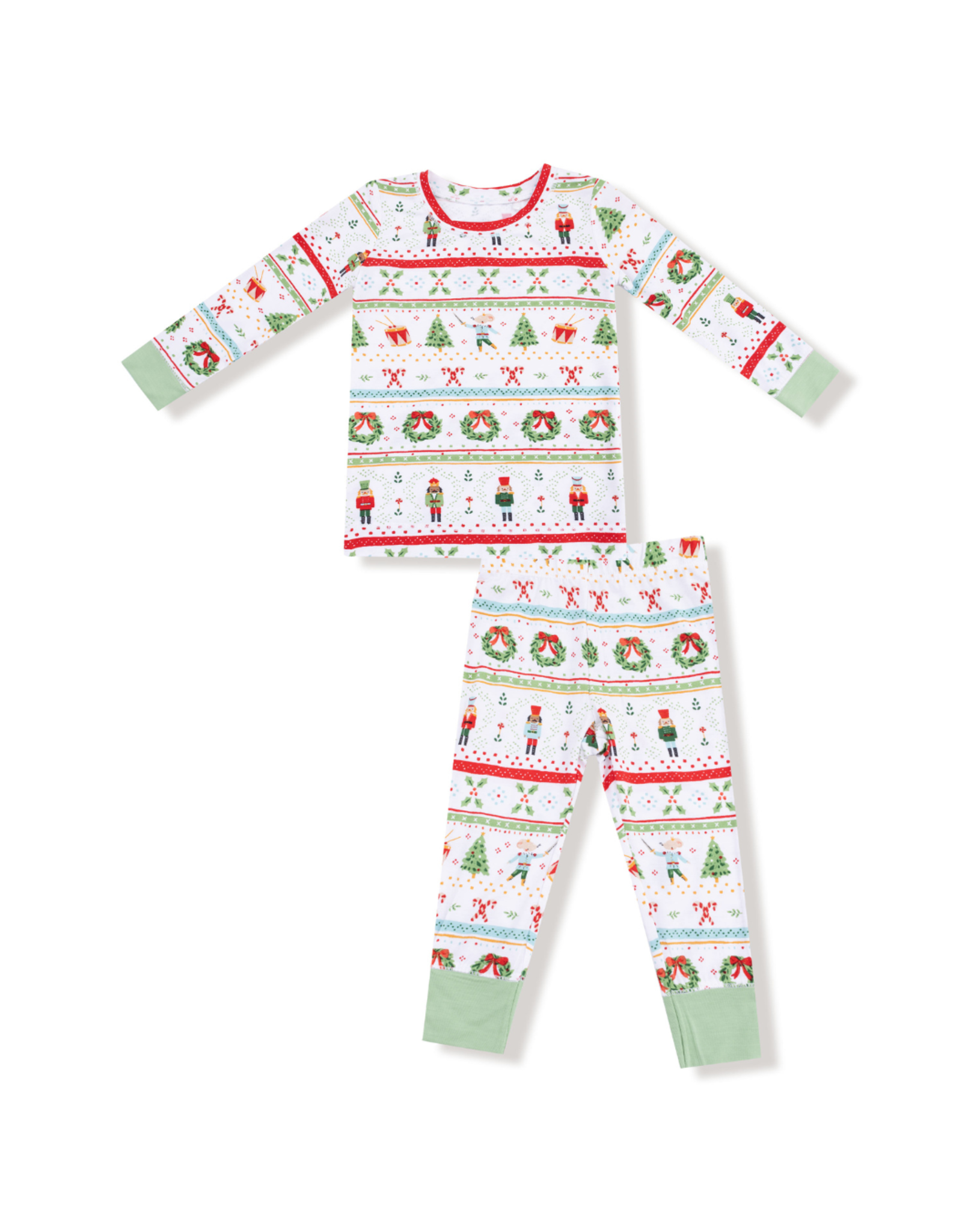 Angel Dear Nutcracker Fair Isle- L/S Loungewear Set