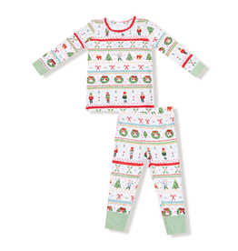Angel Dear Nutcracker Fair Isle- L/S Loungewear Set