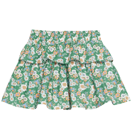 Bisby Two Tiered Circle Skirt, Greenwich Garden Green