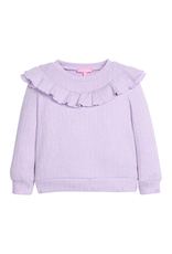 Bisby Jody Top, Lilac Cableknit
