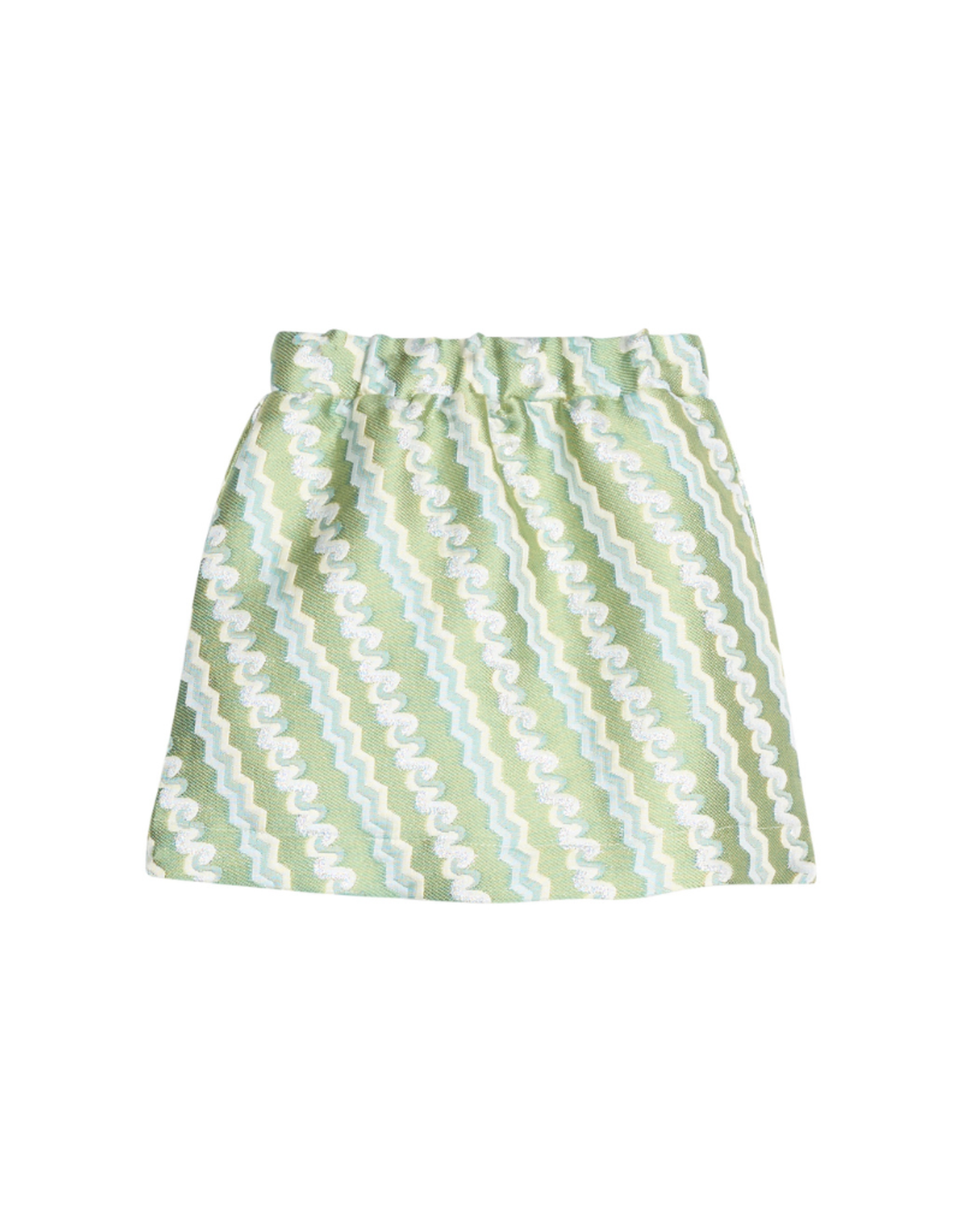 Bisby A-line Mini Skirt, Soho Sparkle Jacquard