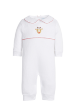 Little English Crochet Playsuit, Reindeer