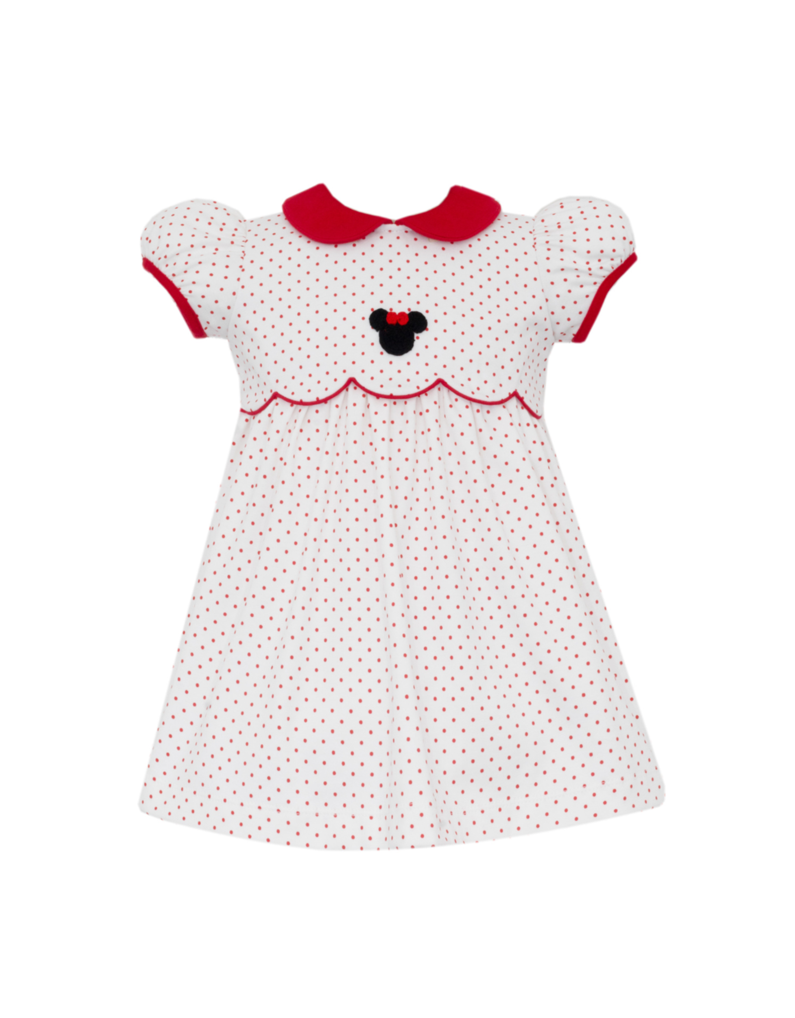 Petit Bebe Minnie Mouse Bitty Dot Dress