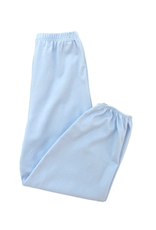 James and Lottie Light Blue Bubble Pants, Dinosaur Knit