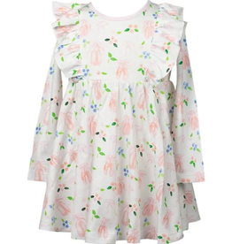 The Proper Peony En Point LS Twirl Dress