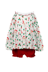 The Proper Peony St. Nick Pima Bloomer Set