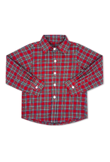 LullabySet Brees Button Down, Woodstock Plaid