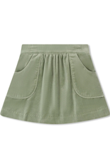 LullabySet Isabella Skirt, Leyland Green Velvet