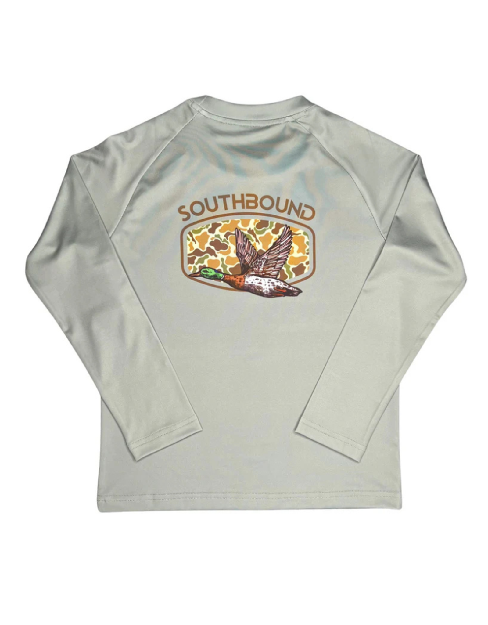 SouthBound Camo Duck LS Performance Tee