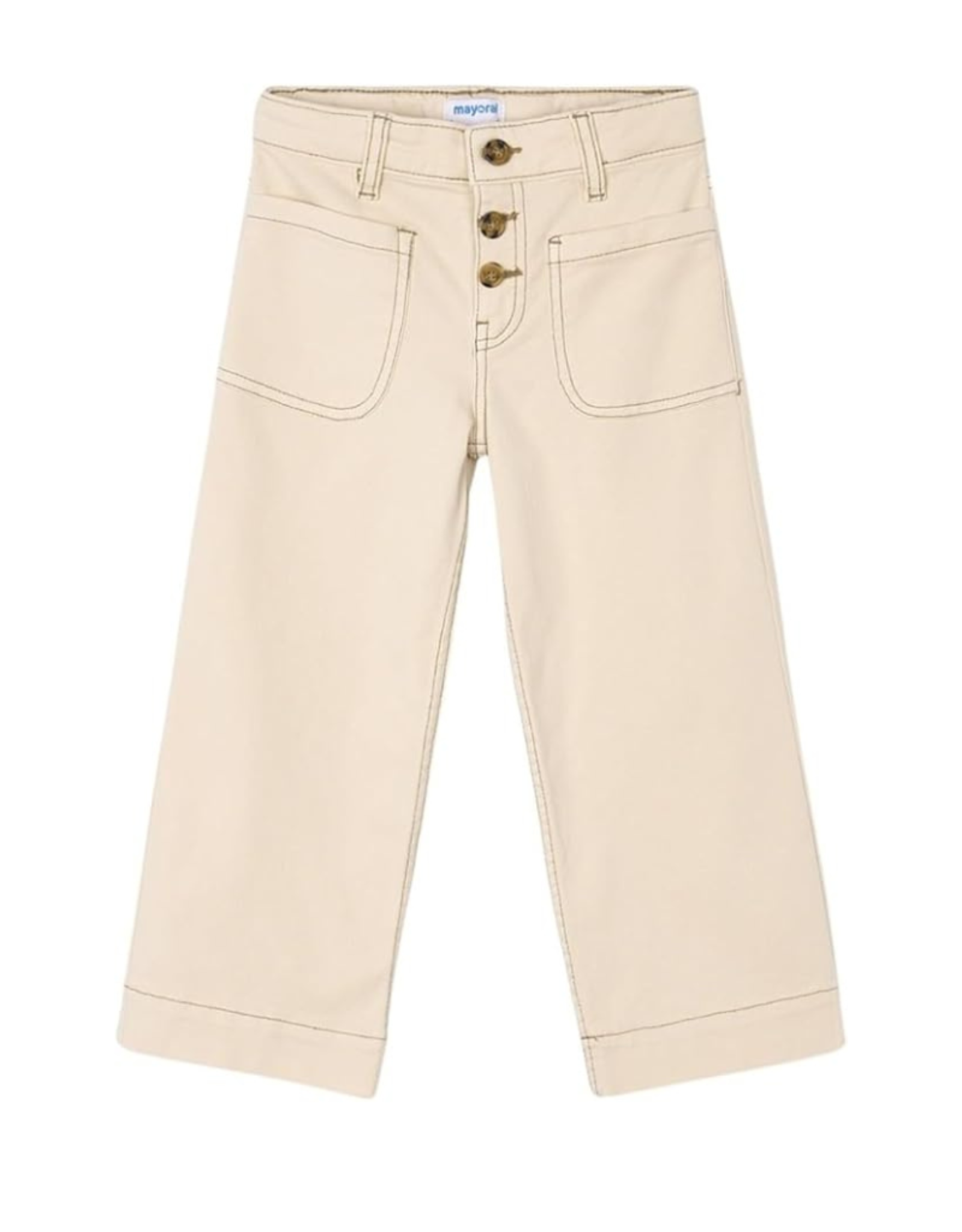 Mayoral Almond Twill Marine Pants
