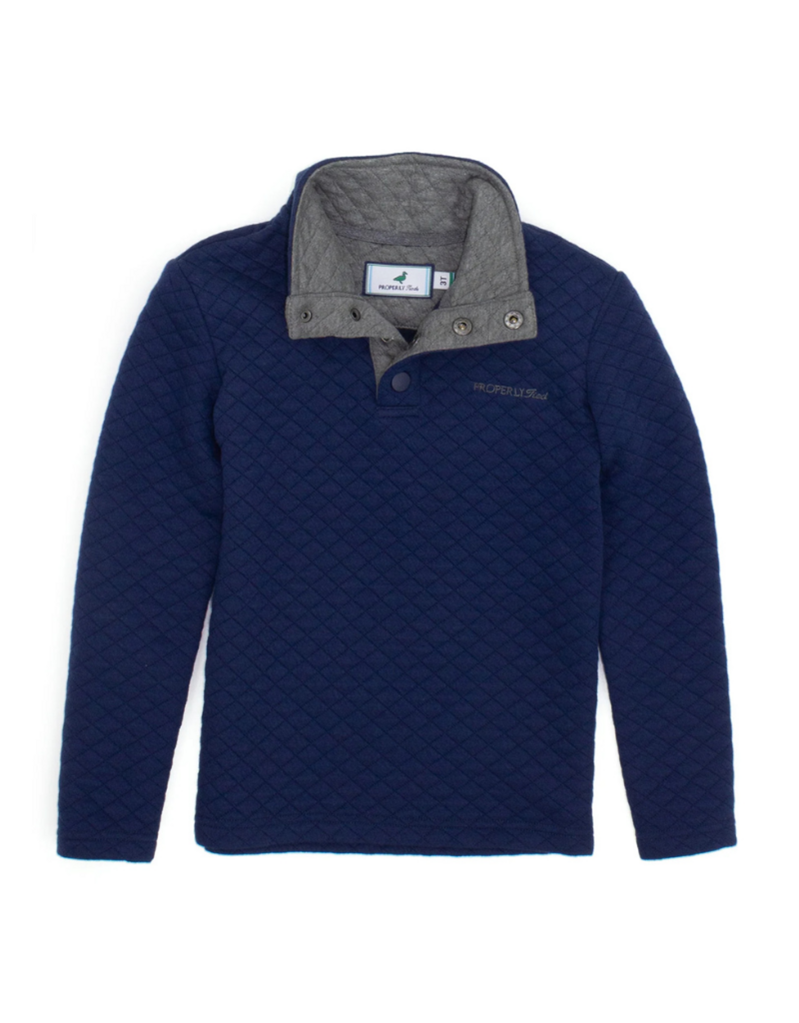 Properly Tied Club Pullover, Navy