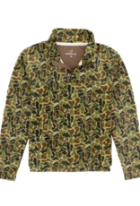 Properly Tied Sportsman Microfleece Pullover Vintage Camo
