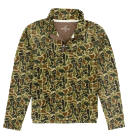 Properly Tied Sportsman Microfleece Pullover Vintage Camo