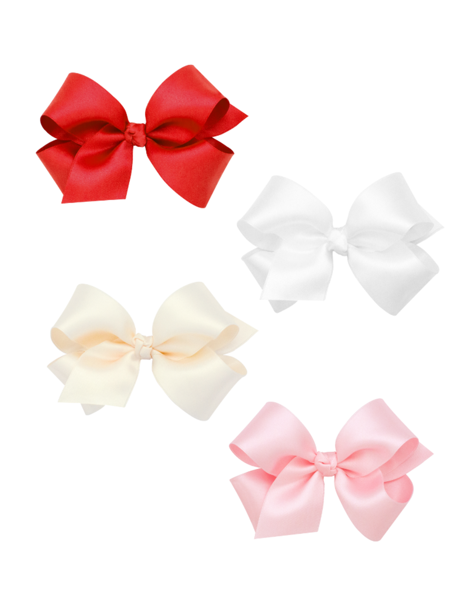 WeeOnes Medium French Satin Bow
