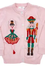 Lulu Bebe LLC Nutcracker Knit Pink Sweater