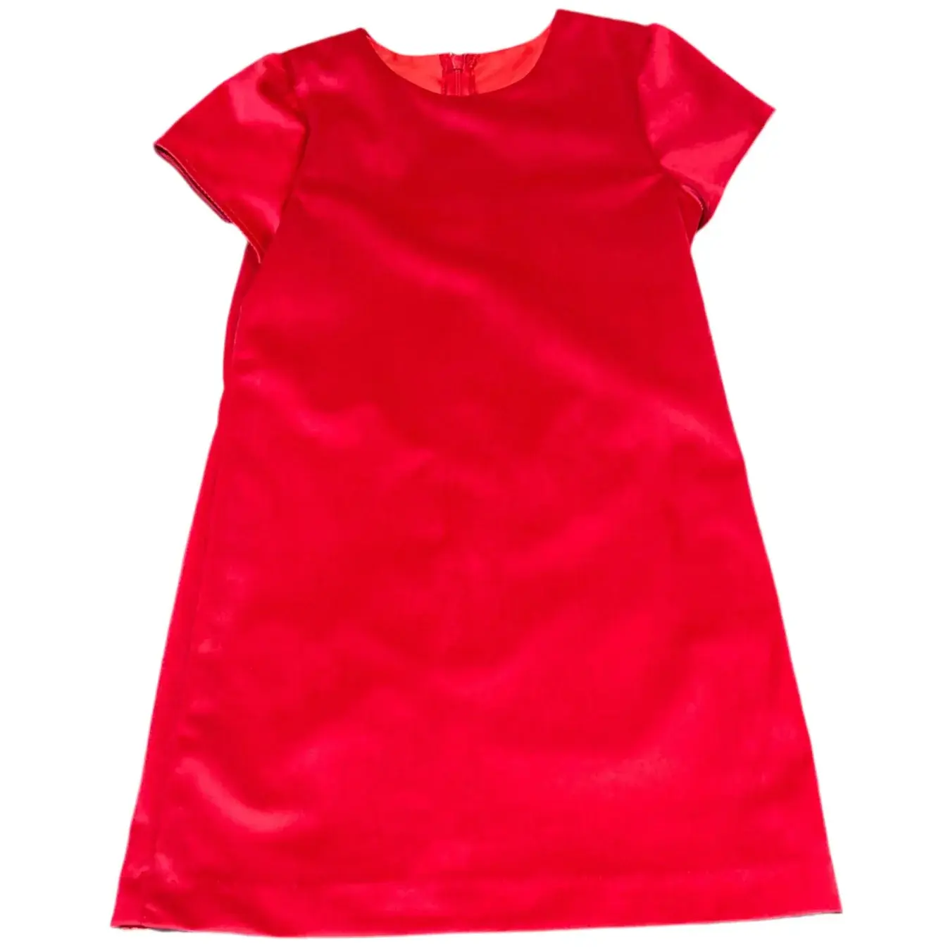 strapless open back dress Amora A-line Cold Shoulder Sleeved Velvet Mini Dress