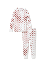 Petite Plume Pima Snug Fit PJ Set, Blissful Bows