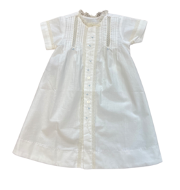 Baby Sen White Casey Boy Daygown