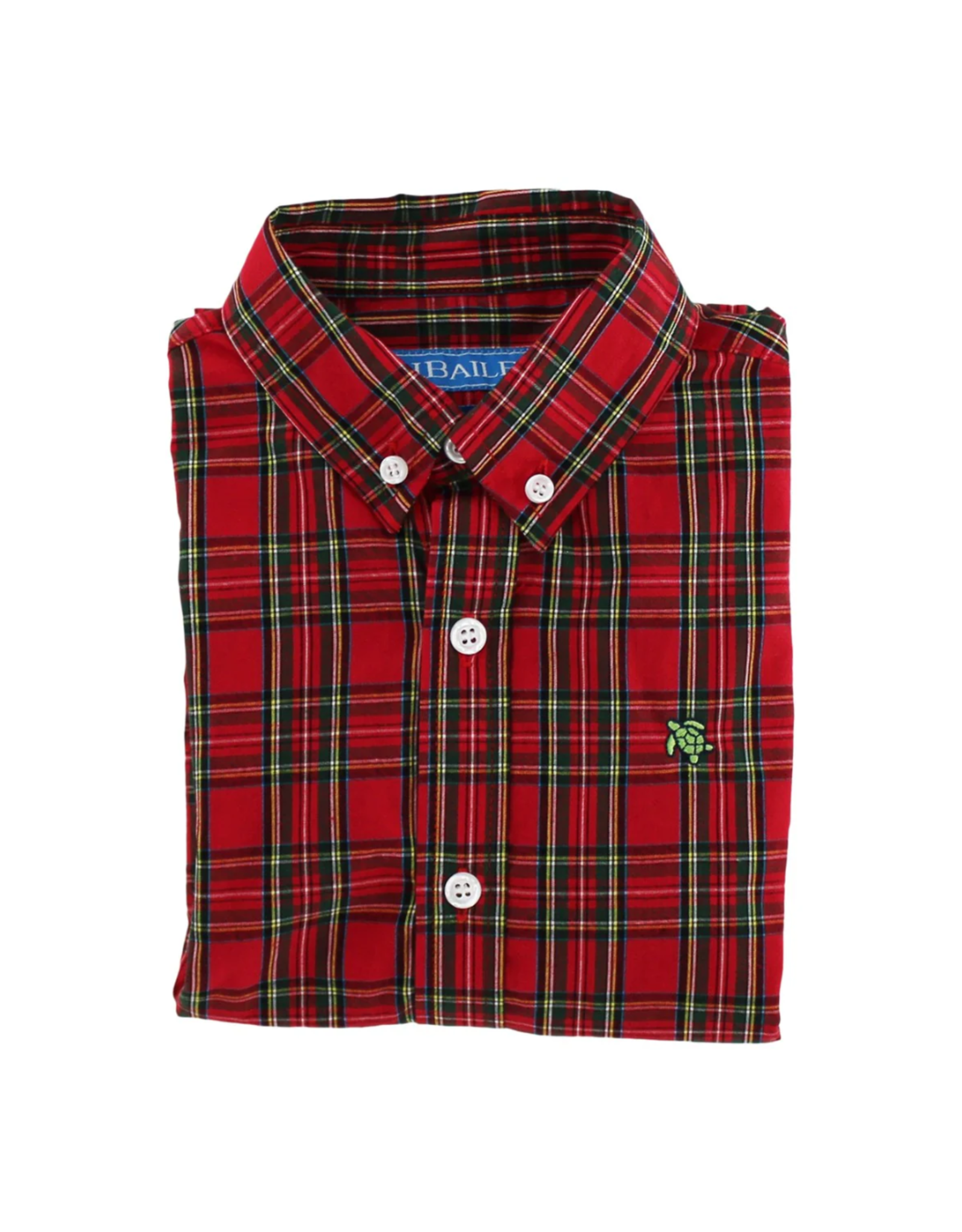 The Bailey Boys Roscoe Button Down, Tartan Plaid