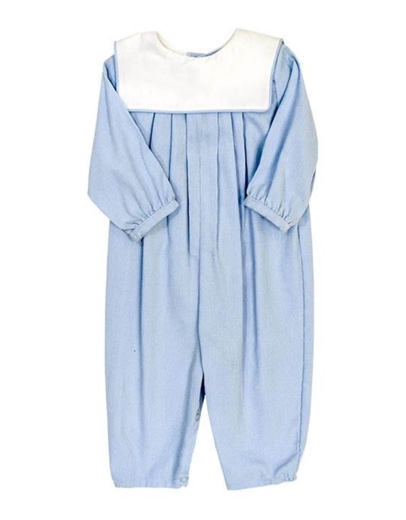 The Bailey Boys Light Blue Cord, Dressy Bubble Long Sleeve