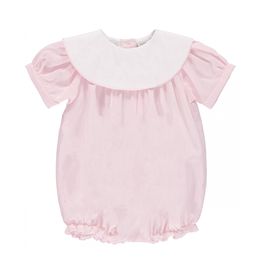 Girls Classic Monogram Bubble, Pink