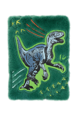 Iscream Dinosaur Glow Furry Journal