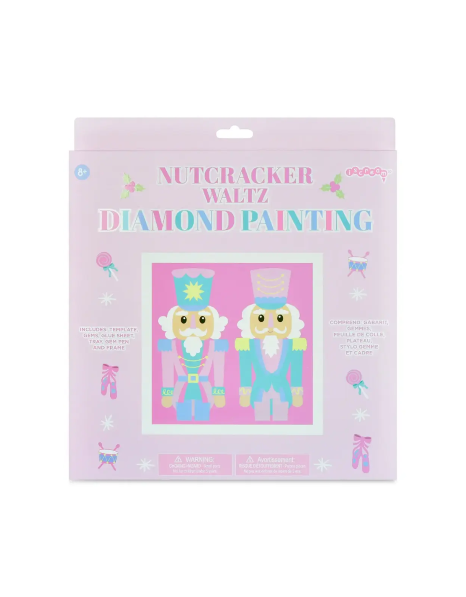 Iscream Nutcracker Waltz Diamond Painting Kit